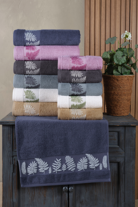 Ręcznik Thin z Egipskiej Bawełny 100x1500 600/m2  Ciemny Beż