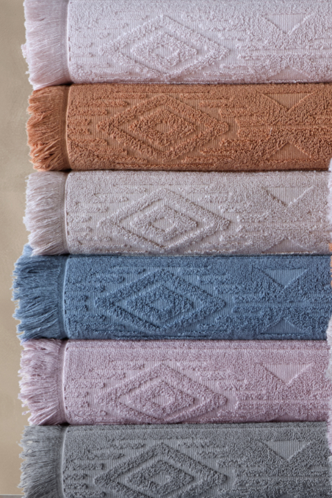 Ręcznik Zen z Egipskiej Bawełny 100x150 600/m2 Beż view 2