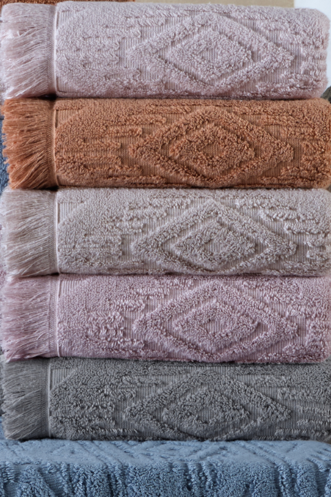 Ręcznik Zen z Egipskiej Bawełny 100x150 600/m2 Beż view 3