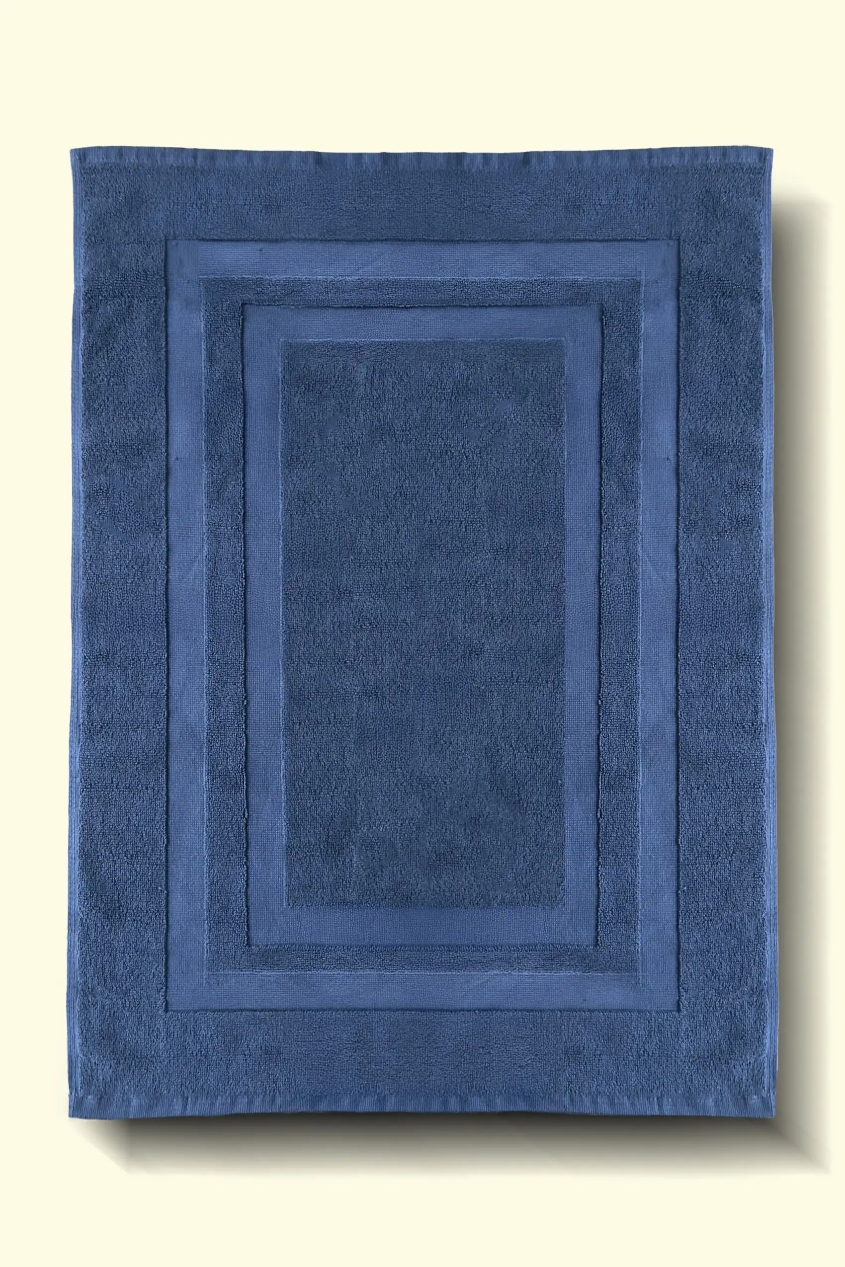 Dywanik Łazienkowy Bawełniany 50x70 Granatowy 1000g/m2 view 3